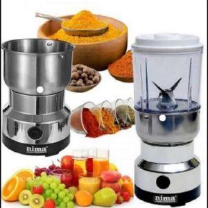 Moulin avec mixeur des fruits 2 in 1 Portable et puissant 300W