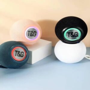 Nouveau haut-parleur portable Mini boule forme lumière LED haut-parleurs sans fil Bluetooth 3D