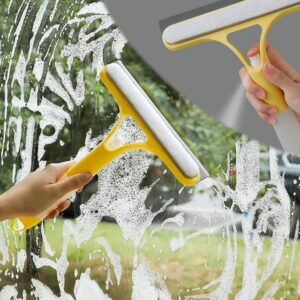 Brosse de nettoyage de vitres en plastique souple, lave-vitre de voiture