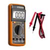 Multimètre numérique, multi-testeur portable avec écran LCD - Multimètre numérique pour usage domestique professionnel avec support extensible, faible consommation d'énergie