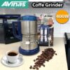 AVINAS AV-669 Moulin à café électrique multifonctionnel avec bol en acier inoxydable