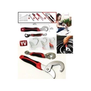 Jeu de clés multifonctions réglables universelles snap & grip 2