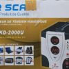 Régulateur de Tension Numérique R SCAR MKD-2000U - 2.0kVA - Protection Automatique & Précision CPU