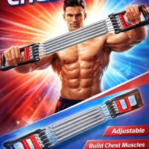 Appareil de musculation 5 ressorts – Chest Pull JT‑021 pour entraînement complet du haut du corps