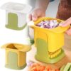 Coupe-Légumes Multifonction Express – Hachoir Manuel pour Oignons, Carottes et Pommes de Terre – Gain de Temps Cuisine