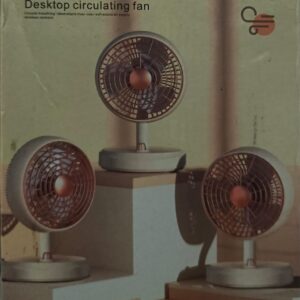 Ventilateur de Bureau Circulateur d'Air F8 Multifonction – Rechargeable Sans Fil, Silencieux & Design Moderne