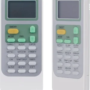 Télécommande Universelle / De Remplacement Pour Climatiseur Hisense - AKT-HS1 - Blanc & Vert