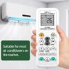 Télécommande Universelle Pour Climatiseur 2000 en 1 - Écran Retroéclairé K-1028E/YIG